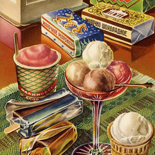 Схема вышивки «Десерт»