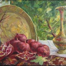 Схема вышивки «натюрморт М. Х.»