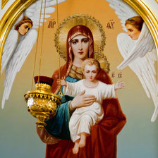 Схема вышивки «мать»