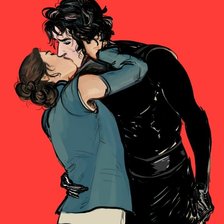 Схема вышивки «Звёздный войны | Reylo»