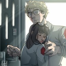 Схема вышивки «Звёздный войны | Reylo»