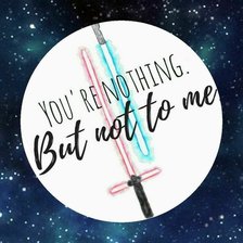 Схема вышивки «Звёздный войны | Reylo»