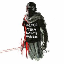 Схема вышивки «Звёздный войны | Kylo Ren»