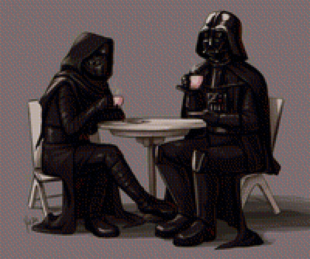 Звёздный войны | Dart Vader and Kylo Ren - звездные войны, dart vader, kylo ren, star wars - предпросмотр