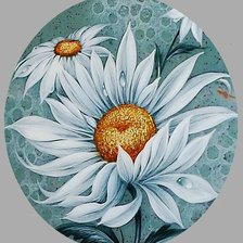 Схема вышивки «Ромашки»