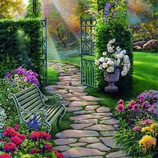 Схема вышивки «Лето»