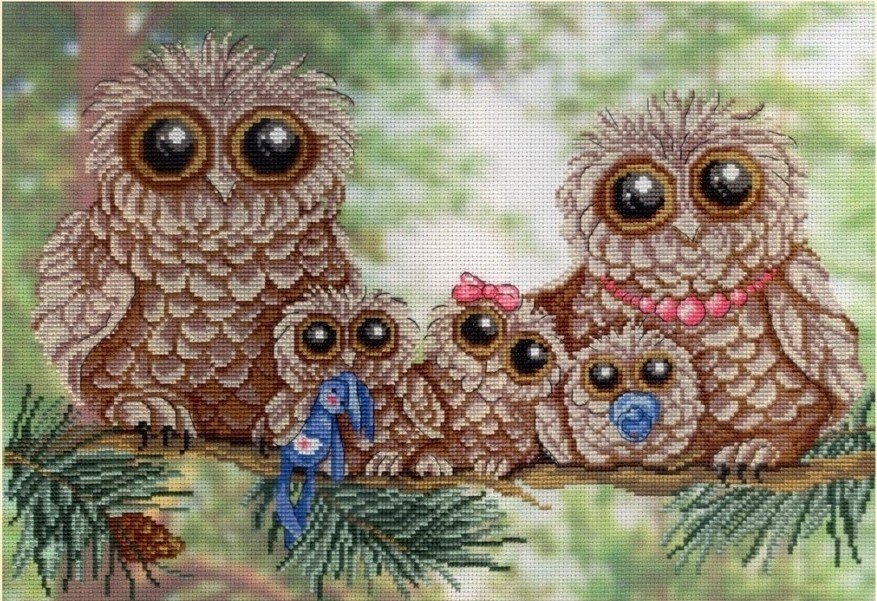 Совиная семья - оригинал