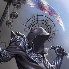 Схема вышивки «Всадник Апокалипсиса»