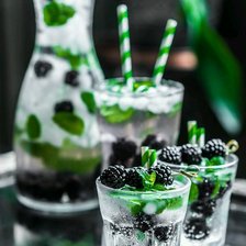 Схема вышивки «Мята»