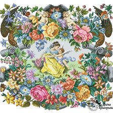 Схема вышивки «русский узор»