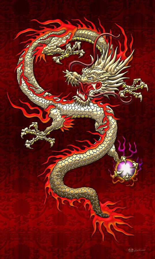 Золотой дракон - оригинал