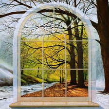 Схема вышивки «Времена года, Нил Саймон»