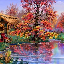 Схема вышивки «Сказочная осень»