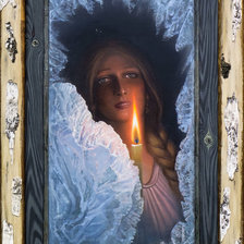 Схема вышивки «ожидание»