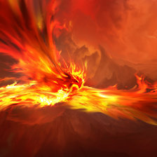 Схема вышивки «Феникс2»