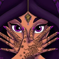 Схема вышивки «жасмин»