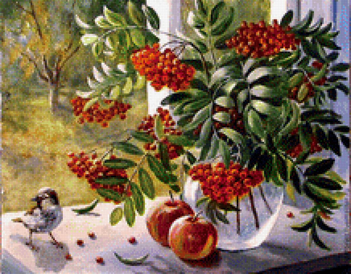 красная рябина - рябина - предпросмотр