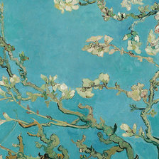 Схема вышивки «Ван Гог Ветка цветущего миндаля»