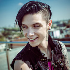 Схема вышивки «Andy Biersack»