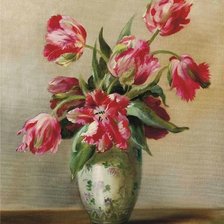 Схема вышивки «ТЮЛЬПАНЫ»