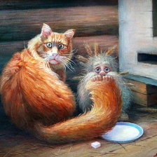 кот и домовой