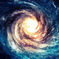 Схема вышивки «космос»