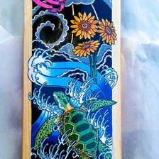 Схема вышивки «Doi ban»