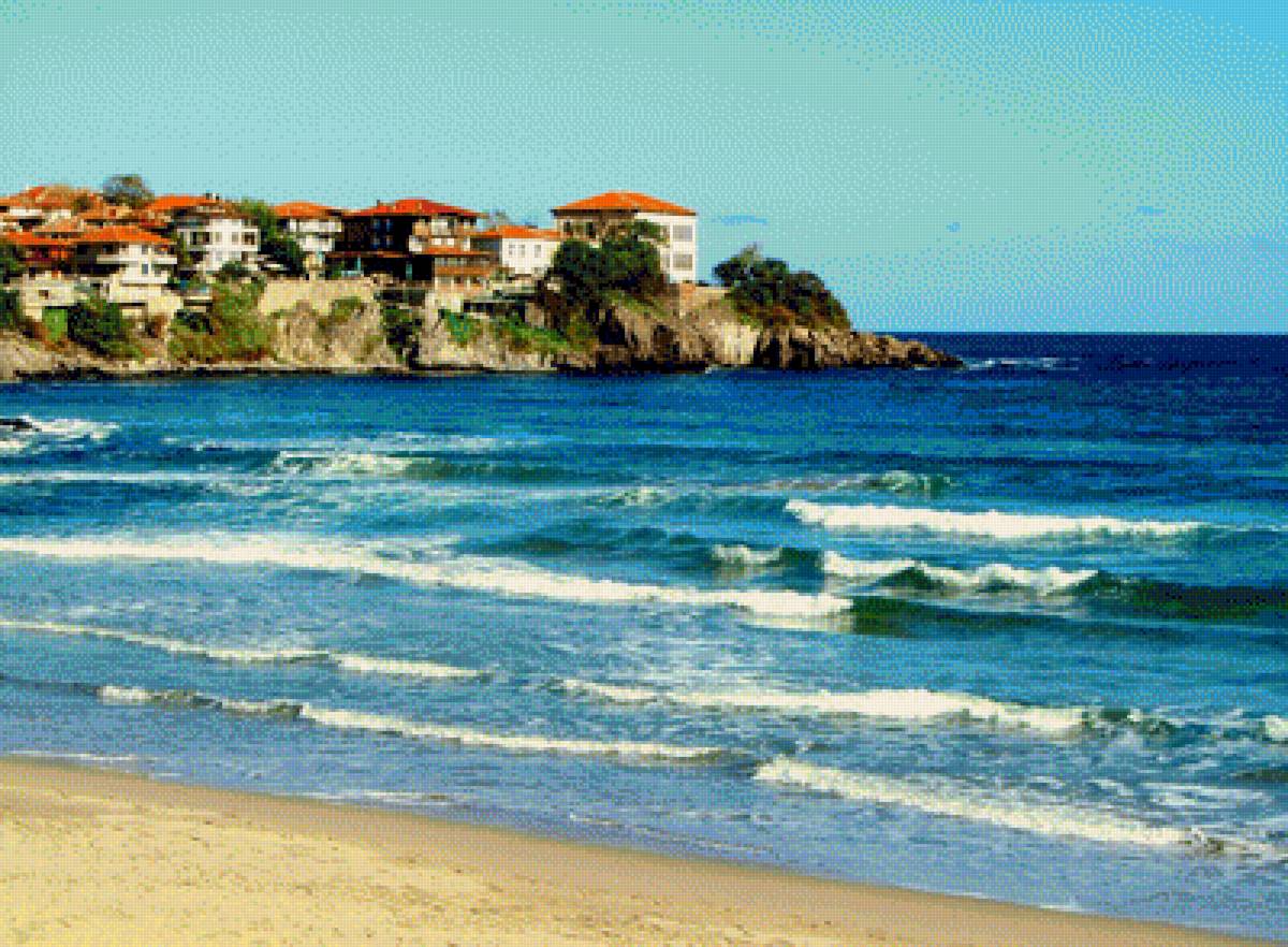 Созополь - старый город, болгария, море, созополь - предпросмотр