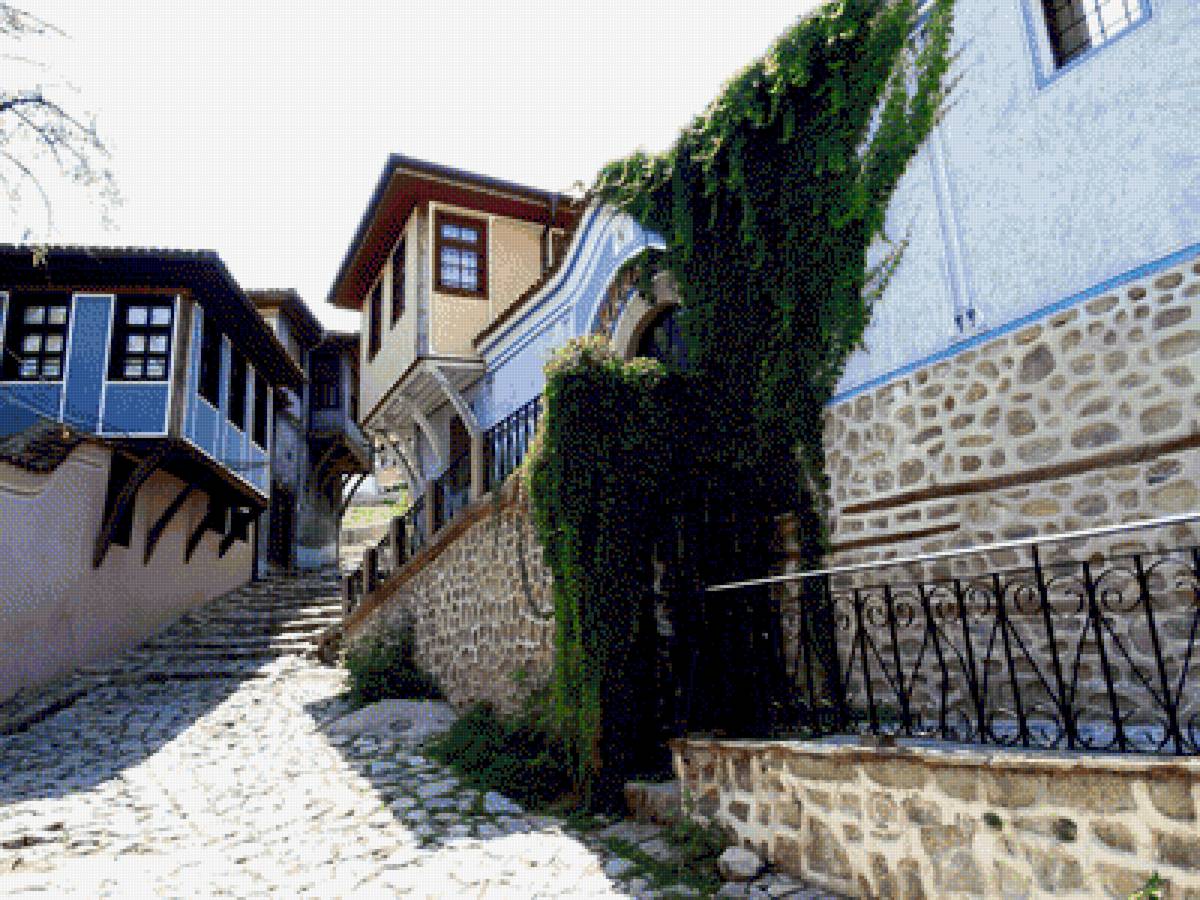 Старый город - болгария, домик, пловдив, старый город - предпросмотр