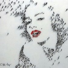 Схема вышивки «Та самая Мэрлин»