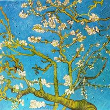 Схема вышивки «Миндальное дерево. Ван Гог.»