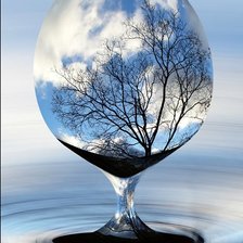 Схема вышивки «Дерево в бокале»