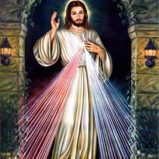 Схема вышивки «Иисус»