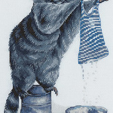 Схема вышивки «полоскун»