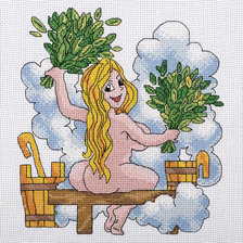 Схема вышивки «баня»