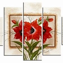 Схема вышивки «Quadro de Flores»