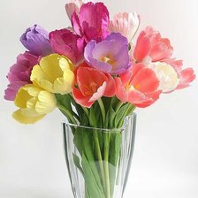 Схема вышивки «Тюльпан»