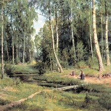 Схема вышивки «за грибами»