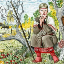 Схема вышивки «на опушке»