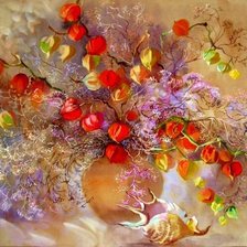 Схема вышивки «цветы»