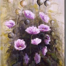 Схема вышивки «цветы»