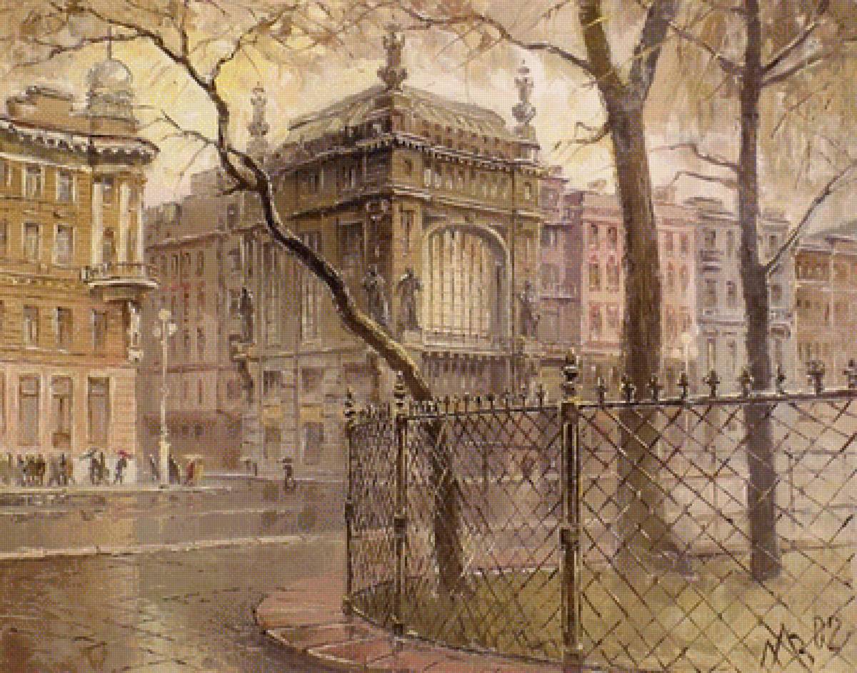 Питерский дворик - город, двор, питер - предпросмотр