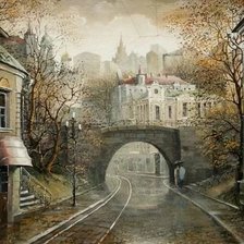 Схема вышивки «старая Москва»