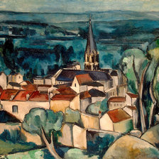 Схема вышивки «Буживаль»