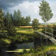 Схема вышивки «перед грозой»