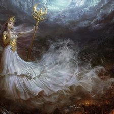 Схема вышивки «повелительница ураганов»