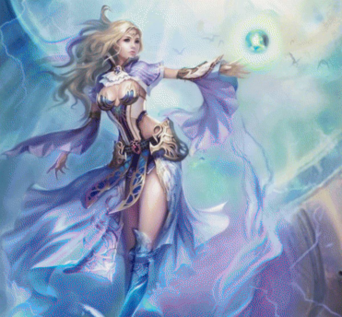 воительница - фэнтази, сказка - предпросмотр