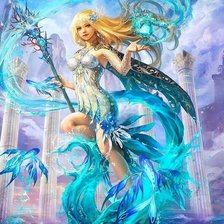 Схема вышивки «фея воды»