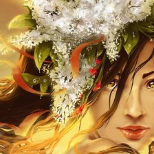 Схема вышивки «весна»