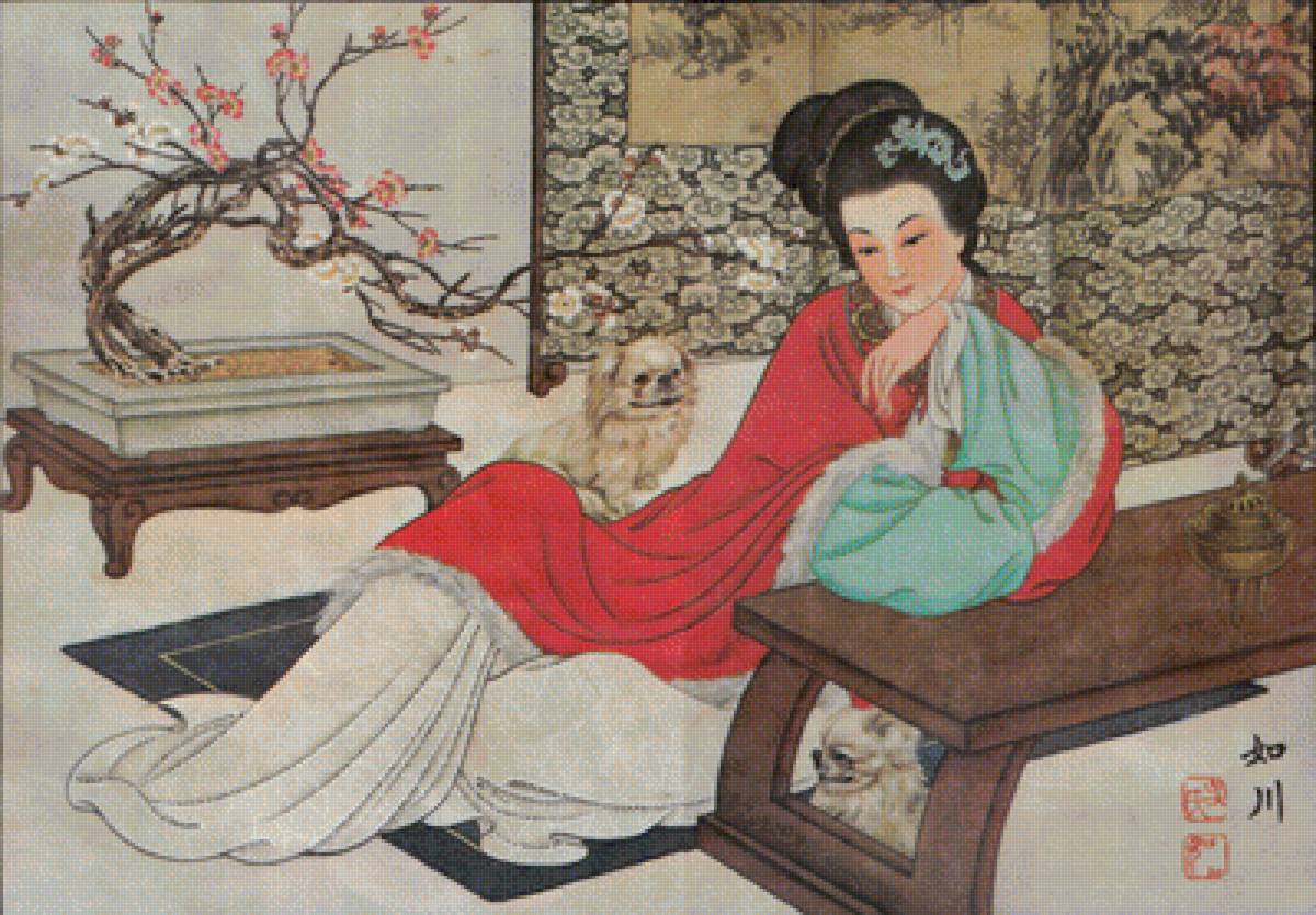 гейша - картины - предпросмотр